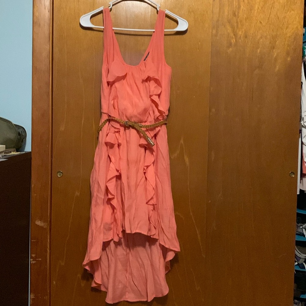 High-Low Sleeveless Dress